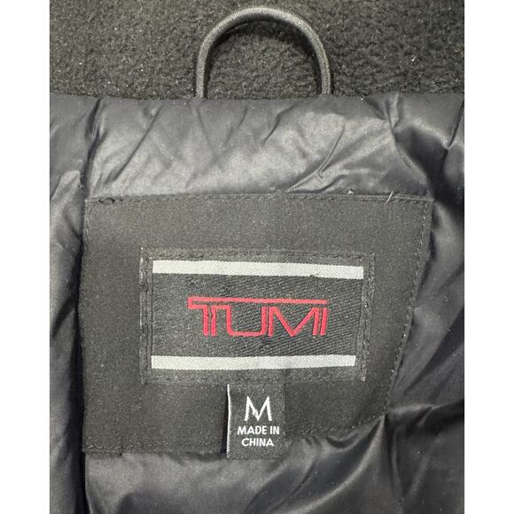 TUMI Tech Performance Field Jacket Utility Parka Anorak Winter Insulated Size M - Picture 7 of 7